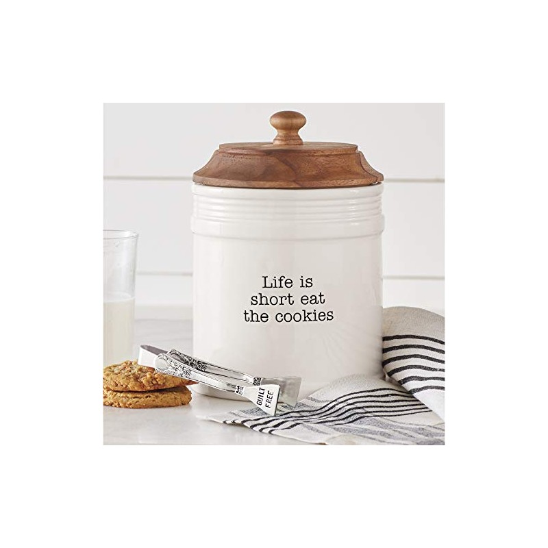 Mud Pie Circa Cookie Jars (Life is Short)