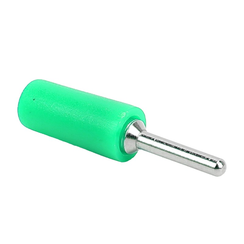 100Pcs Banana Plug Male Nickel Plated Brass Pin Straight for
