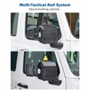 JOYTUTUS Towing Mirrors Extensions Compatible with 2018-2026 Wrangler JL/JLU &
