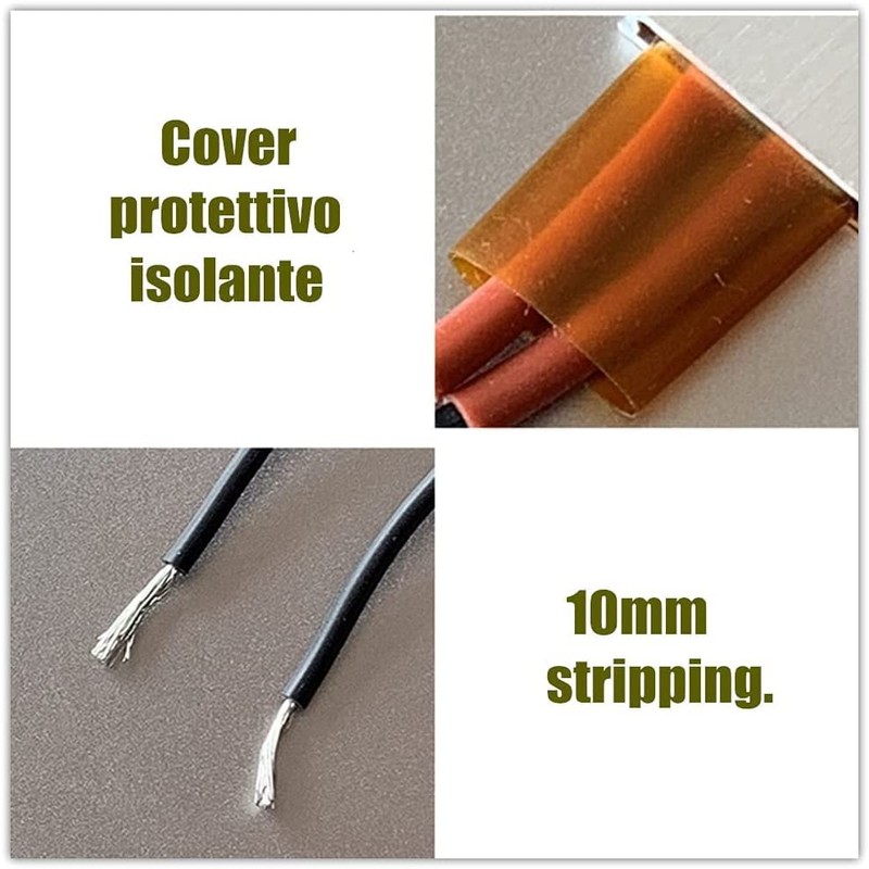 Jadeshay PTC Heating Element-AC/DC 12V Thermostatic Aluminum Shell Ceramic Heating