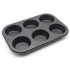 HYTK Muffin Pan 6 Cup Cupcake Baking Pan No Stick