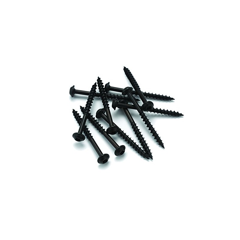 Highpoint 8 X 2 Round Washer Head Woodworking Screws Black