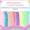 C* .. Más Vendido Zz 200 Pzs Limpia Pipas Limpiapipas