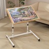 YISHAN Tilting Jigsaw Puzzle Table with Legs, Angle and Height
