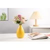 LSBTAUCP-Ceramic vase,Yellow vase for Home Decoration, Modern Style Dry vase,