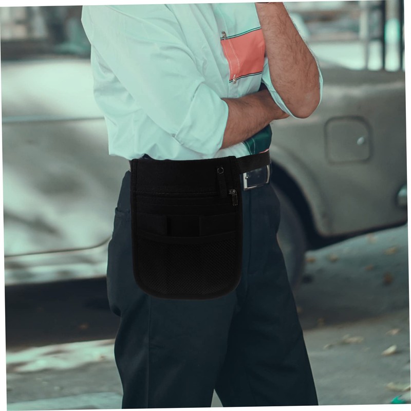 HOMSFOU Garden Tool Belt Utility Waist Bag Oxford Fabric Women's