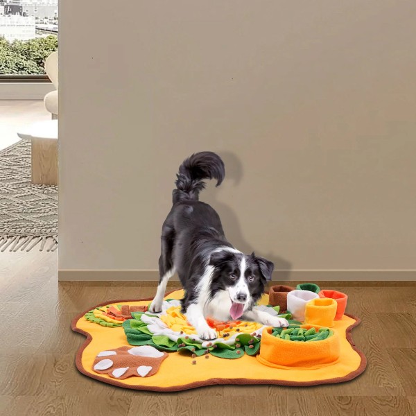 TBvechi Snuffle Mat for Dogs Pet Treats Feeding Mat Non-Slip