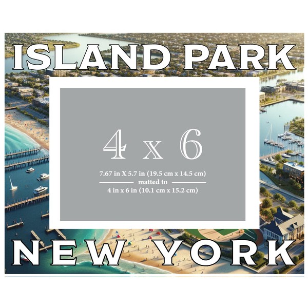 R and R Imports Island Park New York Souvenir Wooden