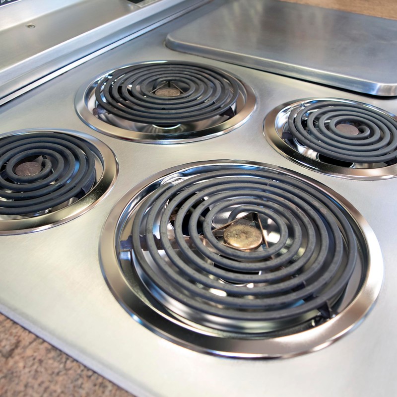 Range Kleen 12782XCD5 Style A Chrome Drip Pans, 6" and