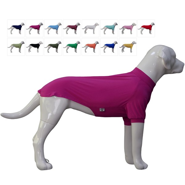 LoveLongLong Spring Summer Cooling Dog T-Shirt with UV Protection and