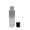 Natural Farms 4 oz Clear Cosmo Plastic Bottles -12 Pack
