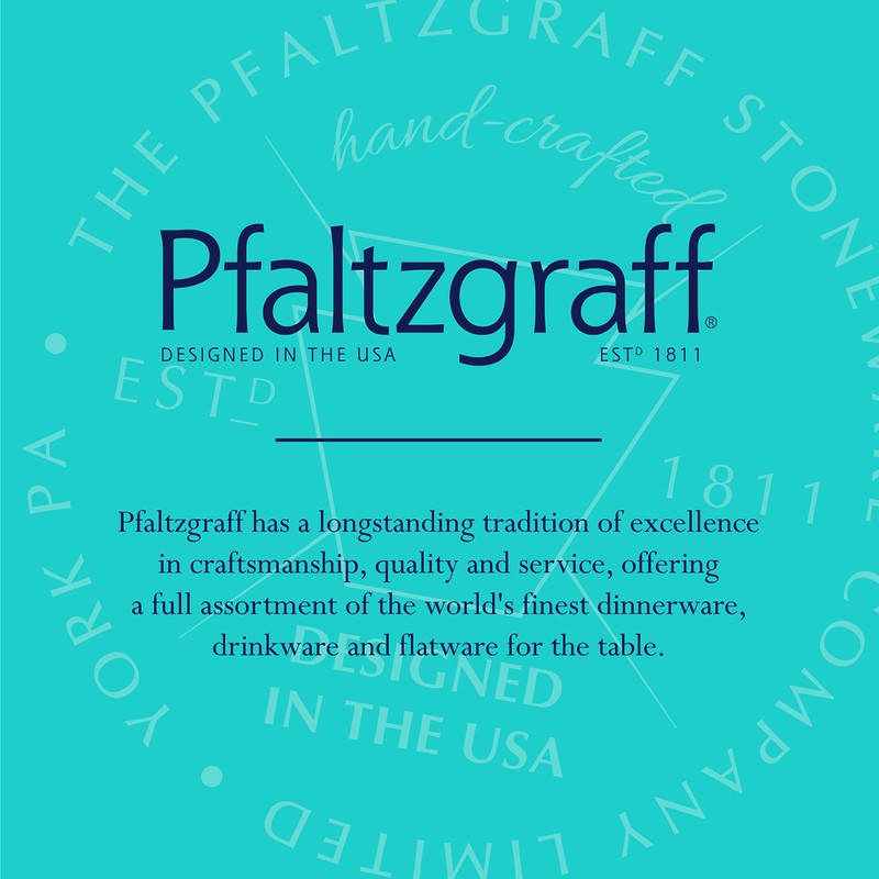 Pfaltzgraff Everyday Simplicity 53-Piece Stainless Steel Flatware Set, Service for