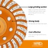 Diamond Cup Surface Grinding Wheel,BGTEC 180MM Turbo Row Concrete Diamond