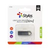 Stylos Memoria USB 32GB Flash 2.0 Color Gris Metálico