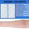 Second Skin Plaster,60 Pcs 15cm Tattoo Plasters,Waterproof Dressing Tattoos Cover