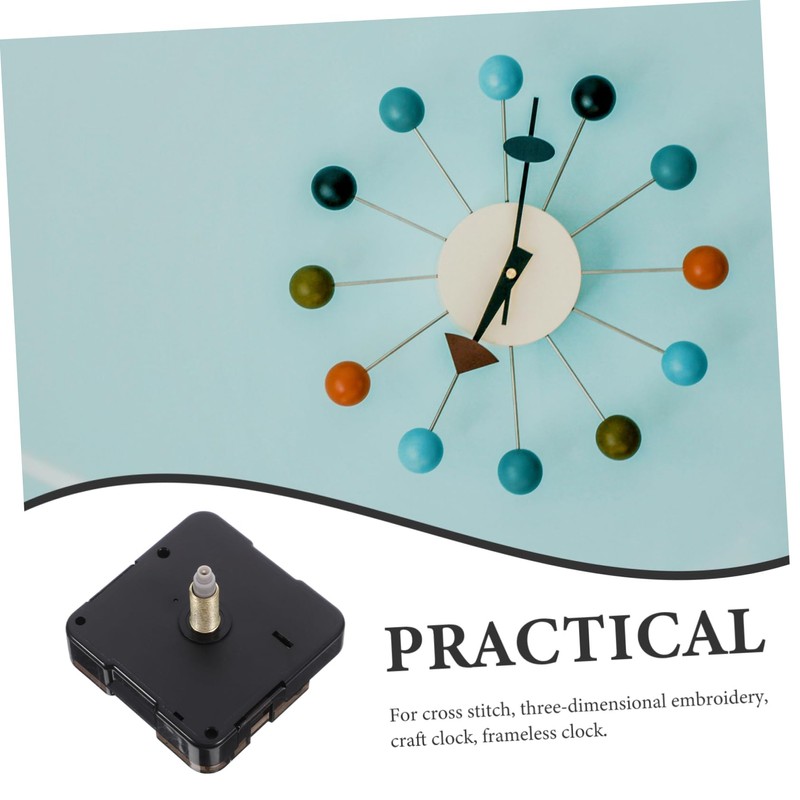 Gadpiparty Clock Movement Replacement Mechanism Silent Operation Clock Part for