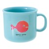 Kingyo Gonigeta Gomi Taro Children's Tableware Gift Set (Mizuiro) K37001