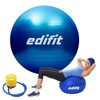 EDIFIT, Exercise Ball, 55, 65 and 75, Pezziball, Including Inflator,