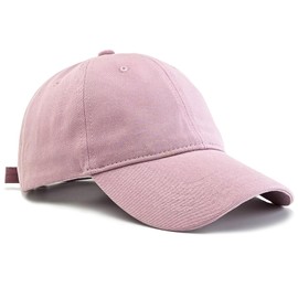 FUIPVGI Baseball Cap for Women Men Cotton Sun Hat Adjustable Soft Caps Sports Hat for Women Classic Vintage Sun Visor Hats Pink Baseball Cap for Daily Sports, Pink - retro pink.