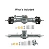 INJORA +4mm Planet Axles with Double Joint Shafts & Brass