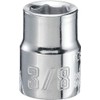 CRAFTSMAN Shallow Socket, SAE, 3/8-Inch Drive, 3/8-Inch, 6-Point (CMMT43001)