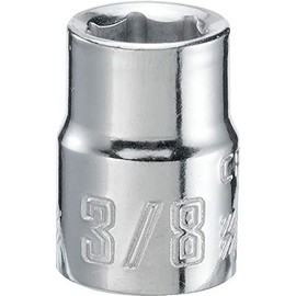 CRAFTSMAN Shallow Socket, SAE, 3/8-Inch Drive, 3/8-Inch, 6-Point (CMMT43001)