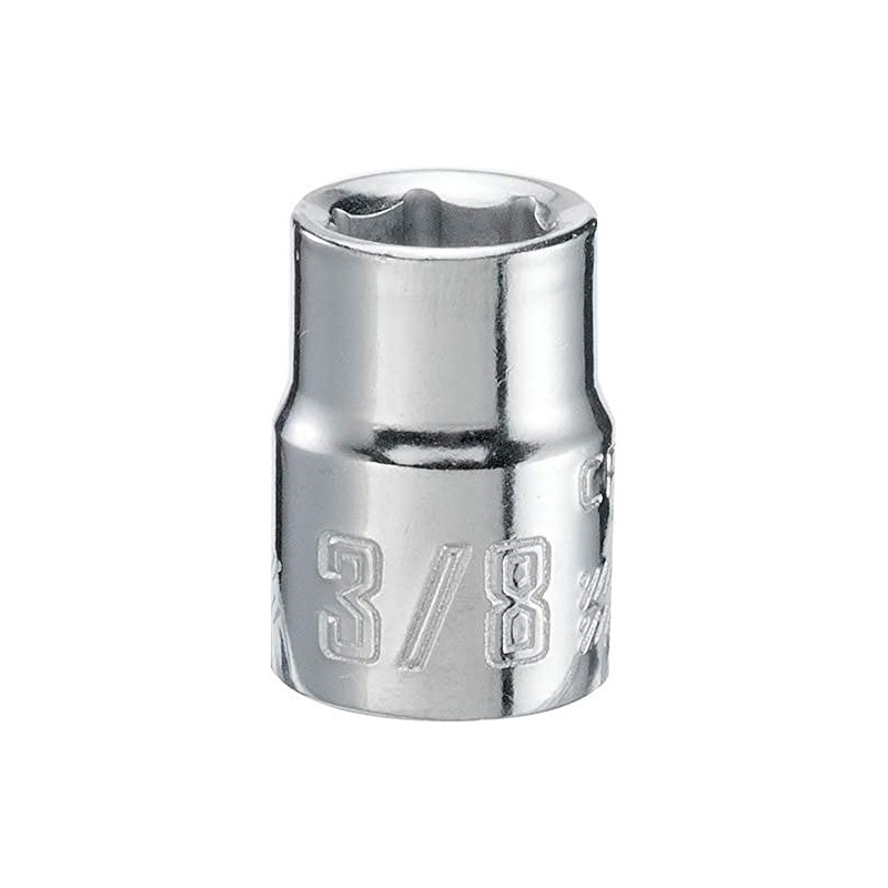 CRAFTSMAN Shallow Socket, SAE, 3/8-Inch Drive, 3/8-Inch, 6-Point (CMMT43001)