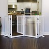 WELLAND Support Feet for 360 Degree Configurable Gate Collection, White,