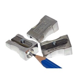 Kum az104.01.19 M 400 1 K from Magnesium Pencil Sharpener Wedge Shape, Pack of 1, Silver