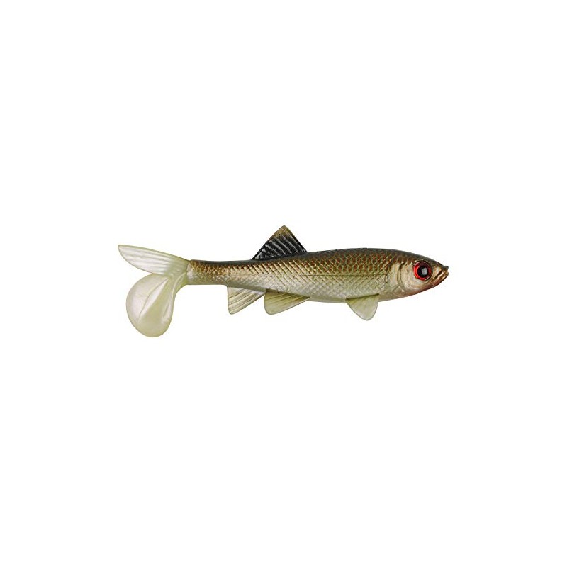 Berkley PowerBait Sick Fish Swimbait 4" Green Penny Pack of