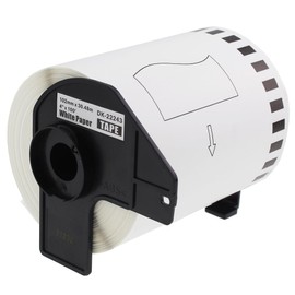 Compatible DK-22243 102mm x 30.48m White Thermal Standard Address Labels Compatible with Brother QL-500 550 570 700 710W 720NW 800 810W 820NWB 1050 1100 1110NWB Printers