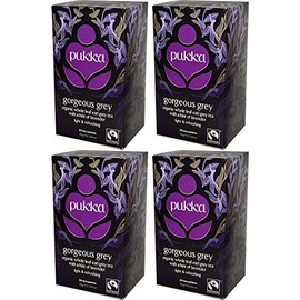 (4 PACK) - Pukka Herbs - Gorgeous Grey Tea | 20 sachet | 4 PACK BUNDLE