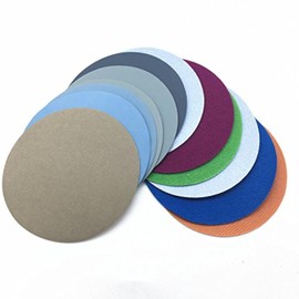 30pcs 50 mm 2 Inch Water Sanding Sandpaper Grit 1500-10000 Mix Grit Set Sanding Discs Hook Loop Sandpaper Round Sandpaper Disk Sand Sheet