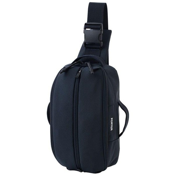 Porter 532-17903 Upside 2-Way Sling Shoulder Bag, navy