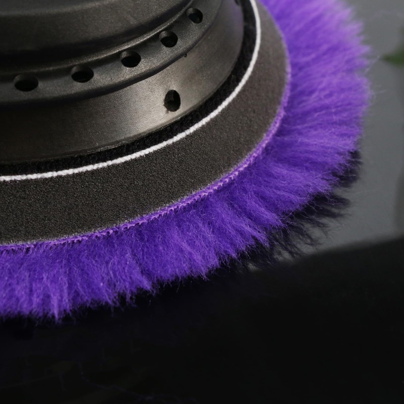 FarTryGo 6-Inch (150mm) Wool Buffing Pads 6-Pack – Heavy-Duty Cutting