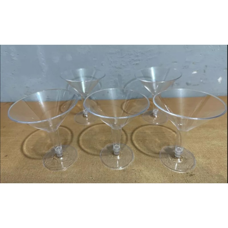 Like Shop 120 Copas Martini De Acrílico Envió Gratis