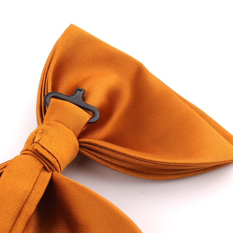 WANYING Men's Oversized Bow Tie Large Bowtie with Hook Closure
