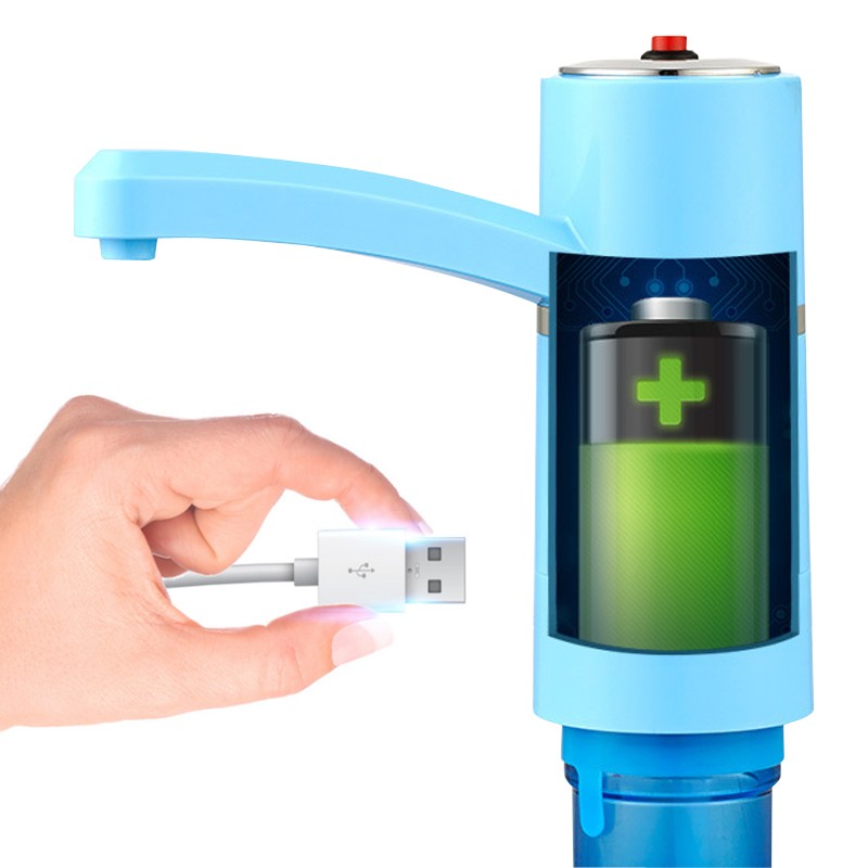 Electric Water Bottle Pump Portable Cordless Automatic Water Dispenser for