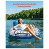 QPAU Inflatable River Tube, 0.4 mm Thickened Puncture-Resistant Heavy Duty