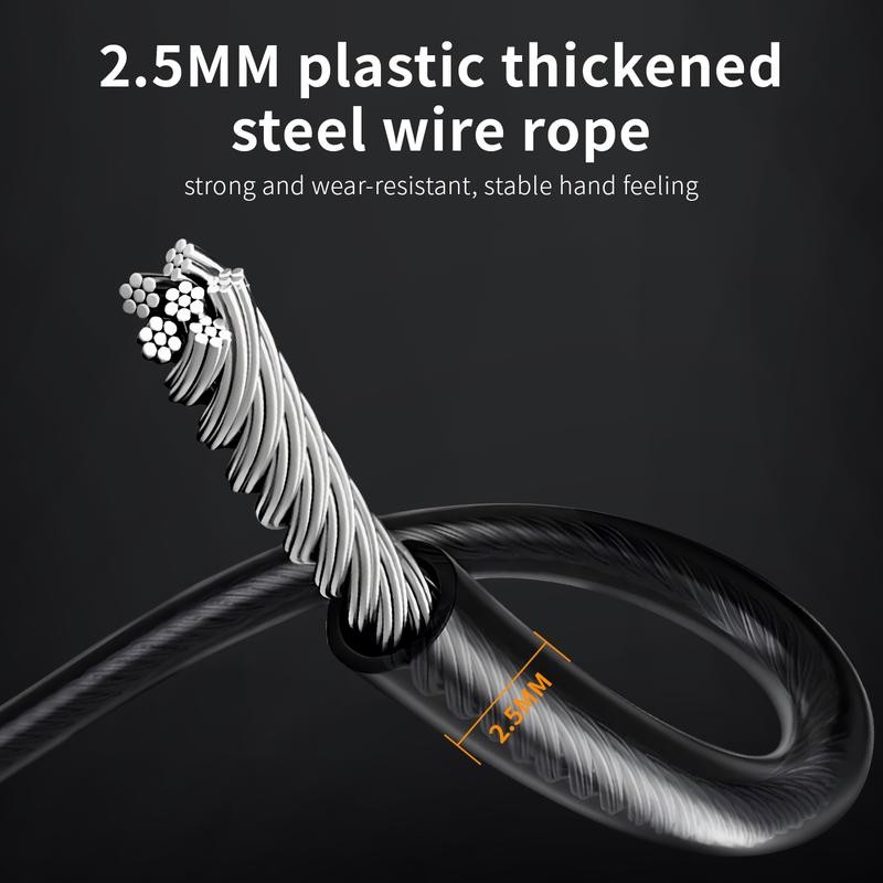 ZenActive Finger Cordless Jump Rope - Adjustable Weighted Fitness Rope
