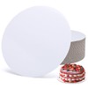 EUSOAR Cardboard Cake Boards, 25 Pack 12 Inch White Sturdy