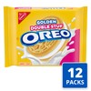 OREO Double Stuf Golden Sandwich Cookies, 12 - 14.03 oz