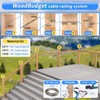 Muzata 80PCS Stainless Steel T316 Protective Sleeves Cable Railing Kit