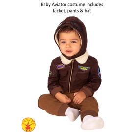 Rubies Baby/Toddler Aviator Costume for Themed Parties and Halloween Toddler