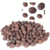 Sren Convenient Clay Pebbles Growing Media, Reusable Anion Clay Rocks,