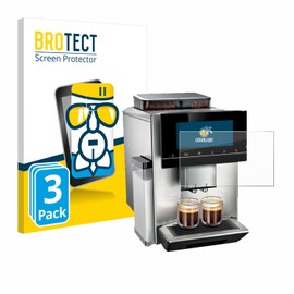 BROTECT Protective Glass for Siemens EQ900 TQ907D03 (Pack of 3) Protective Film Tempered Glass [Extremely Scratch-Resistant 9H, Anti-Fingerprint, Ultra Transparent]