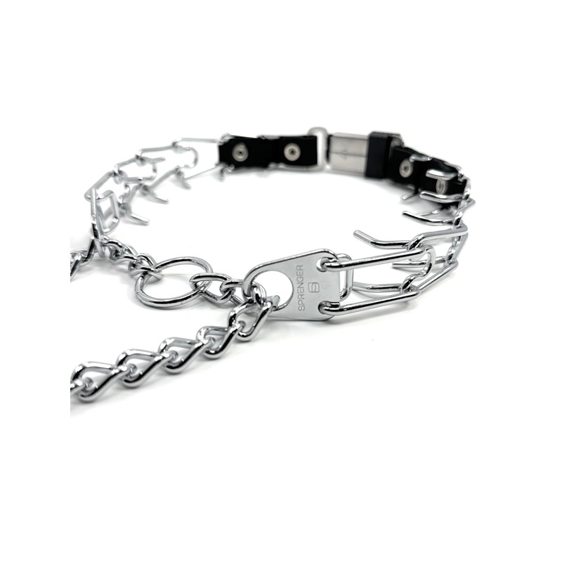 Herm Sprenger 2.25mm Prong Collar for Dog Training with Adjustable