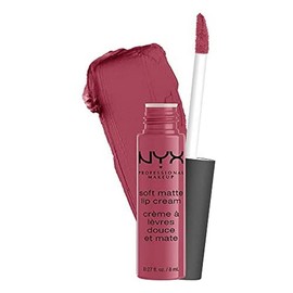 NYX PROFESSIONAL MAKEUP Soft Matte Lip Cream, Lightweight Liquid Lipstick - Sao Paulo (Bubblegum Pink)