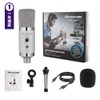 Alvoxcon PC Microphone, USB Microphone, Condenser Microphone, Commentary Microphone, Unidirectional,