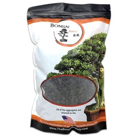Lava Rock, Soil Aggregate for Bonsai, Cactus, Succulents, and Other Container Grown Plants, enables Optimal Drainage, Improves Soil Aeration 1/4 inch Black Lava Rock (2 Quarts Bag)